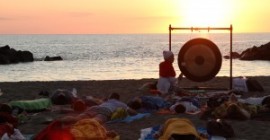 16.06.2019 YOGA E GONG IN SPIAGGIA A FIUMICINO (ROMA)